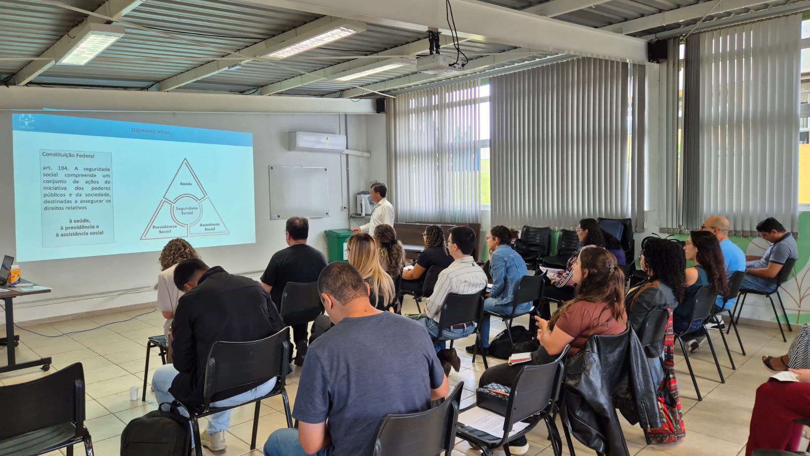 O Iprejun continua apresentando educação previdenciária para os novos servidores municipais.