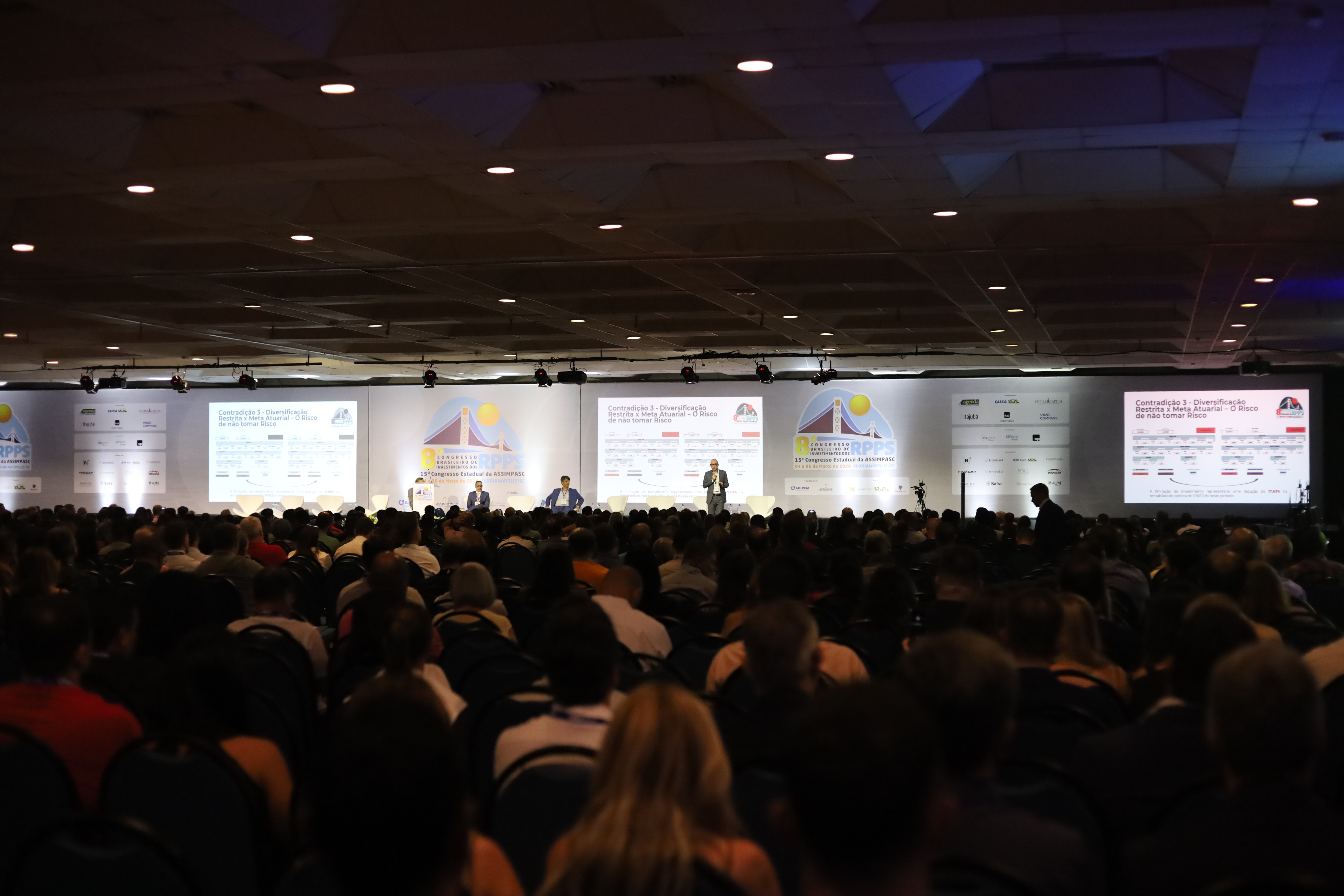  Diretor de Planejamento Financeiro, Marcelo Vizioli, realizou a palestra inaugural do 8º Congresso Brasileiro de Investimentos dos RPPS