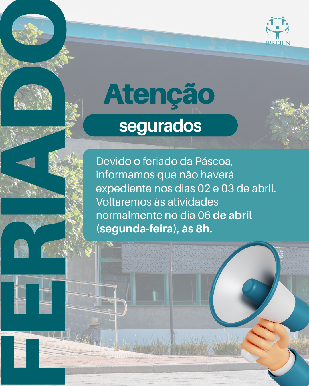 Atenção, segurados! 