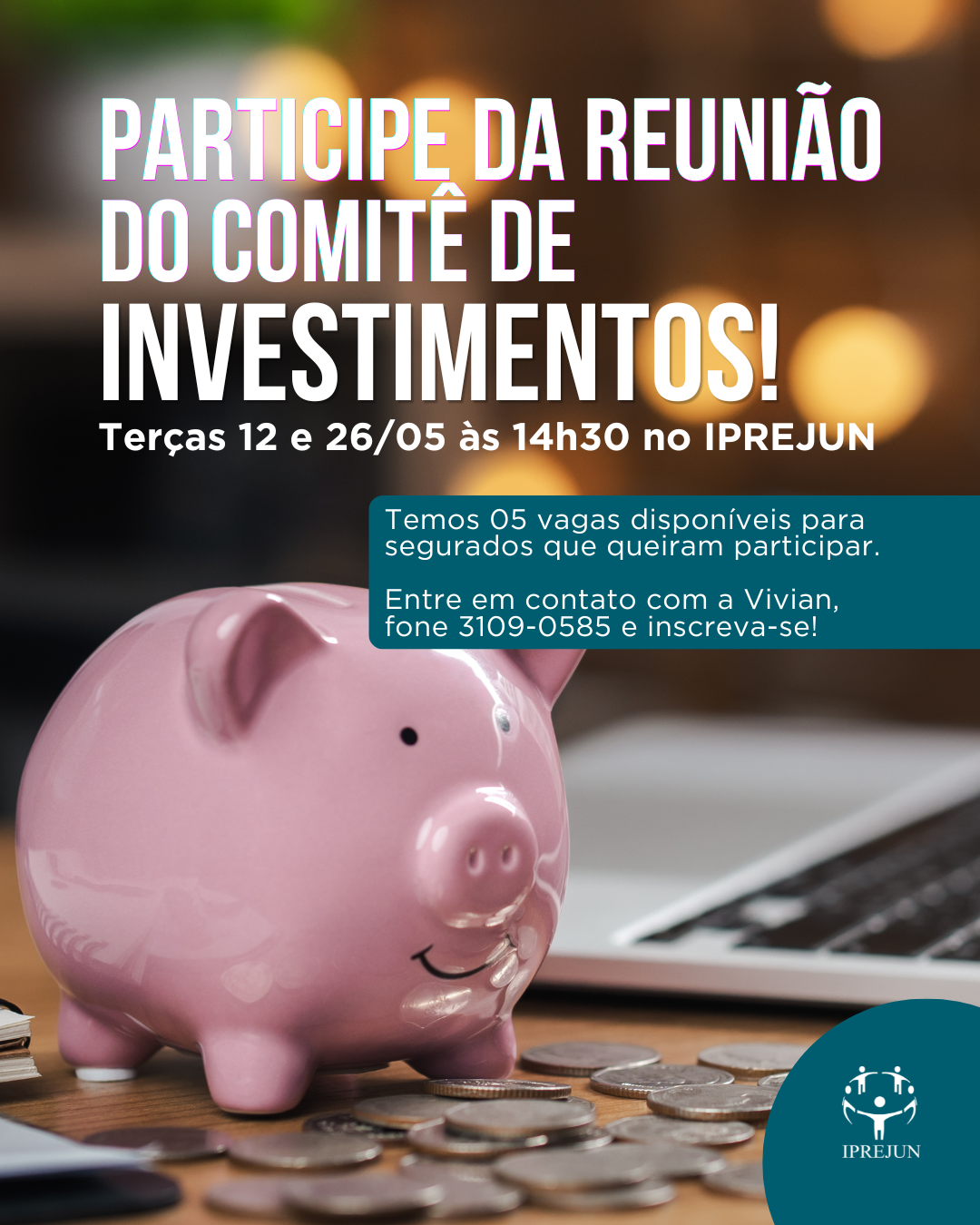Venha acompanhar de perto como o seu futuro está sendo cuidado!