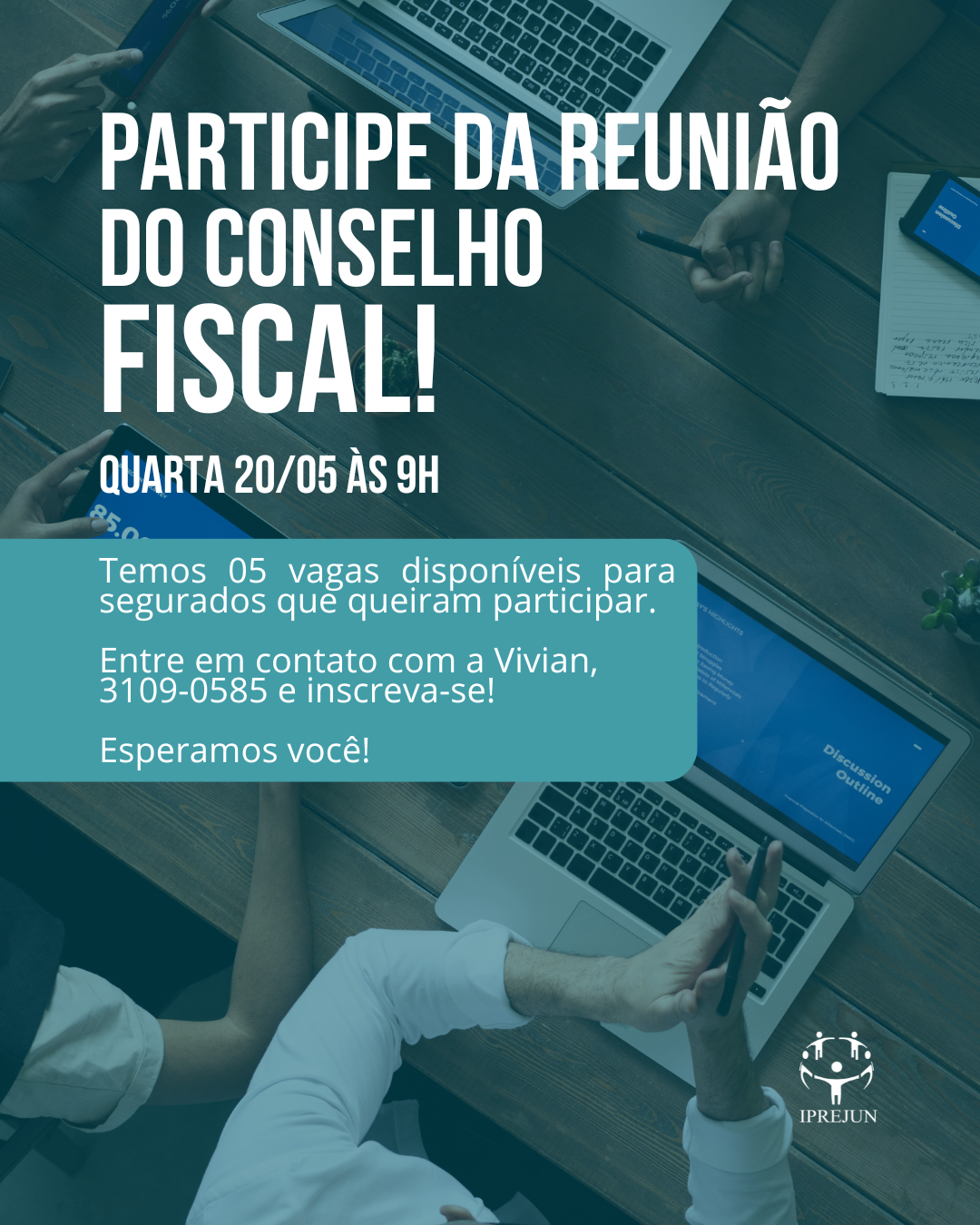 Participe da reunião do Conselho Fiscal!