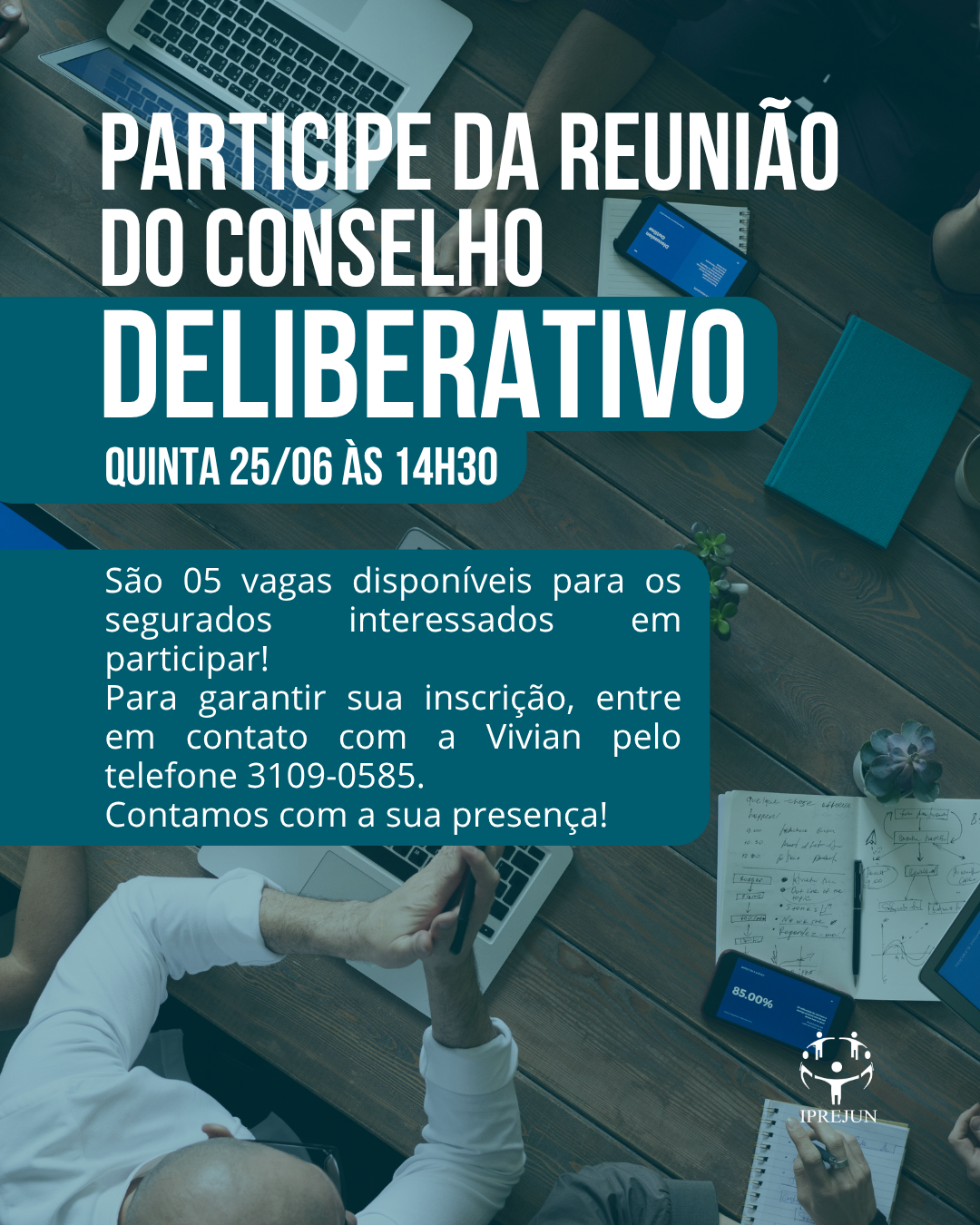 Participe da reunião do Conselho Deliberativo! Participe da reunião do Conselho Deliberativo!