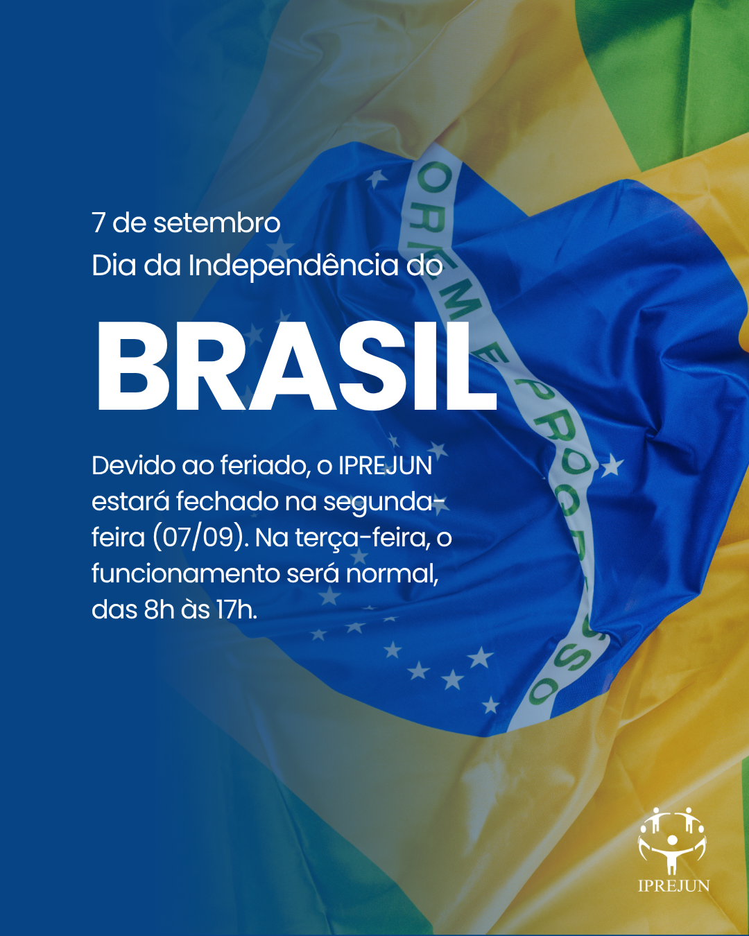 Feriado do dia 07 de setembro