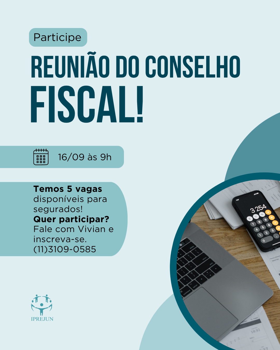 Participe da reunião do Conselho Fiscal